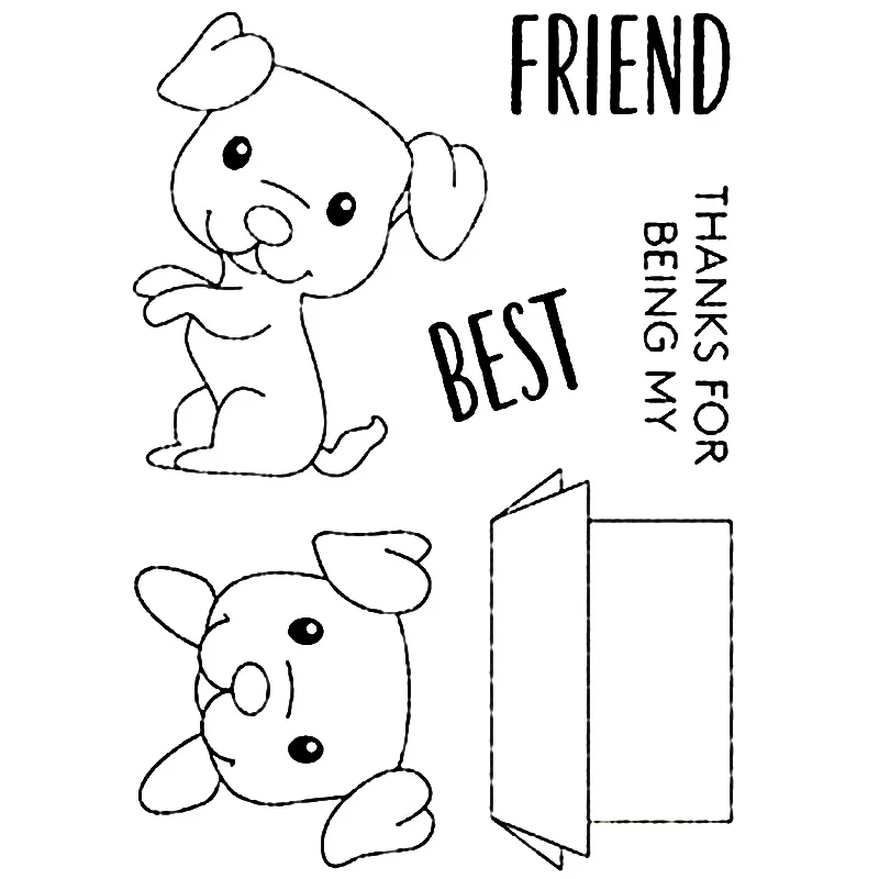 2022 New Arrival Dog Best Friend Transparent Stamps Seal for DIY Scrapbooking Photo Album Decorative Clear Stamp
2022 New Arrival Dog Best Friend Transparent Stamps Seal for DIY Scrapbooking Photo Album Decorative Clear Stamp