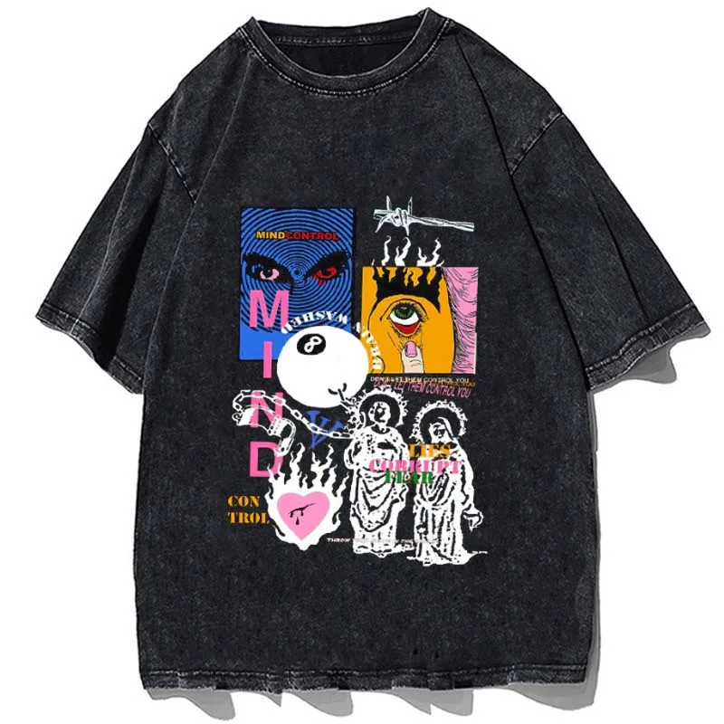 Retro Y2k Cartoon Alien Print Short Sleeve Shirt Men's T-Shirt Hip-hop Streetwear Summer Man T-shirts Cotton Tops Tees Harajuku
Retro Y2k Cartoon Alien Print Short Sleeve Shirt Men's T-Shirt Hip-hop Streetwear Summer Man T-shirts Cotton Tops Tees Harajuku