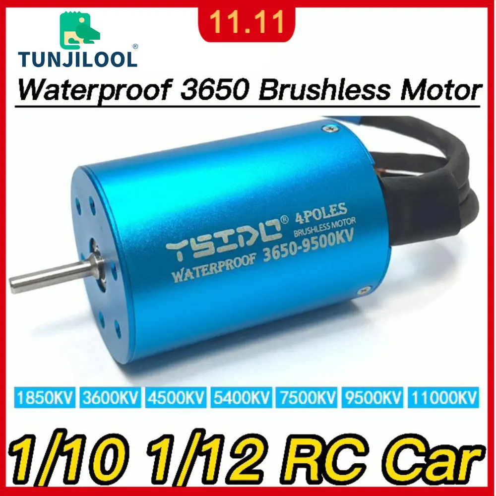 YSIDO WaterProof 3650 3600KV 4500KV 5400KV 9500KV 11000KV Brushless Motor For Wltoys Traxxas HSP RedCat 1/10 1/12 RC Car Boat 
YSIDO WaterProof 3650 3600KV 4500KV 5400KV 9500KV 11000KV Brushless Motor For Wltoys Traxxas HSP RedCat 1/10 1/12 RC Car Boat