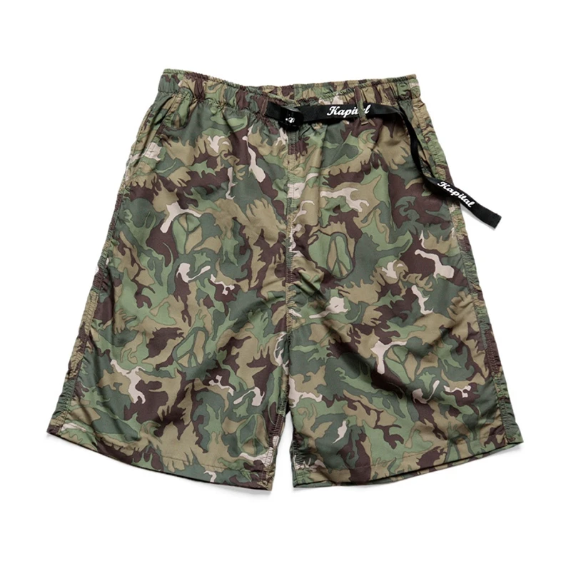 KAPITAL 22SS Summer Quick Drying Camouflage Japanese Style Loose Fashion Men and Women Casual Shorts
KAPITAL 22SS Summer Quick Drying Camouflage Japanese Style Loose Fashion Men and Women Casual Shorts
