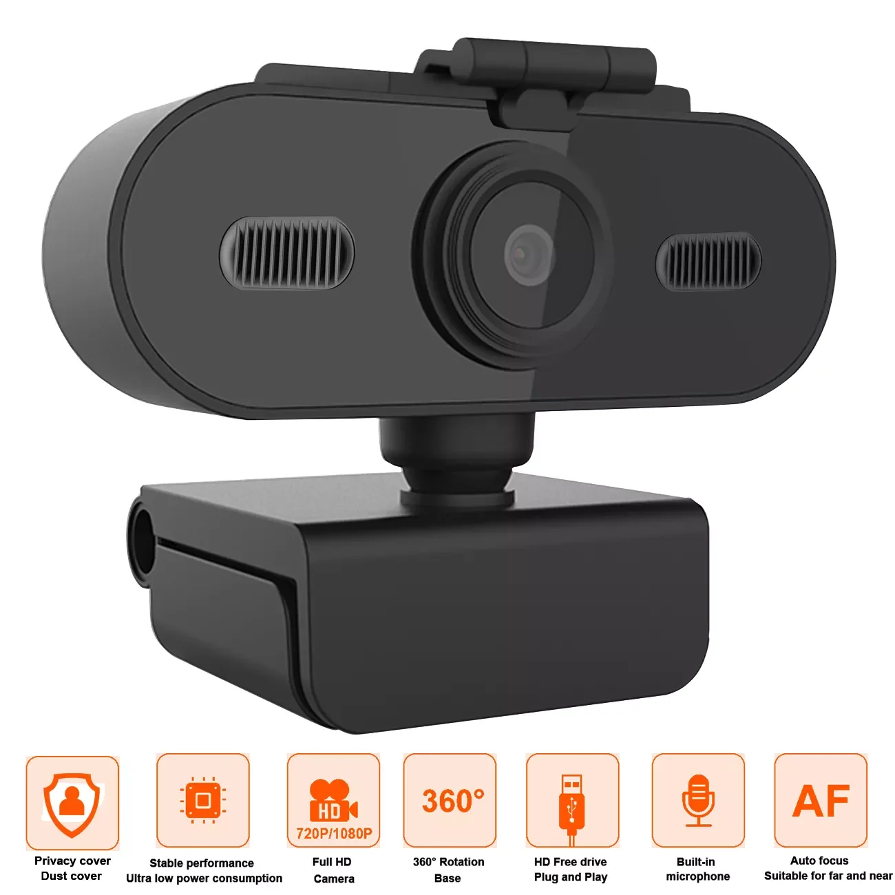 1080P Webcam 2K Full HD Web Camera For PC Computer Laptop USB Web Cam With Microphone Autofocus For Live Broadcast Video Calling
1080P Webcam 2K Full HD Web Camera For PC Computer Laptop USB Web Cam With Microphone Autofocus For Live Broadcast Video Calling