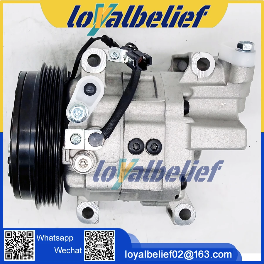Компрессор переменного тока DKV14G для SUBARU FORESTER Тип 4B 125 мм 12 В 73111FA150 73111FA151 73111FA140 506021 4890
Компрессор переменного тока DKV14G для SUBARU FORESTER Тип 4B 125 мм 12 В 73111FA150 73111FA151 73111FA140 506021 4890