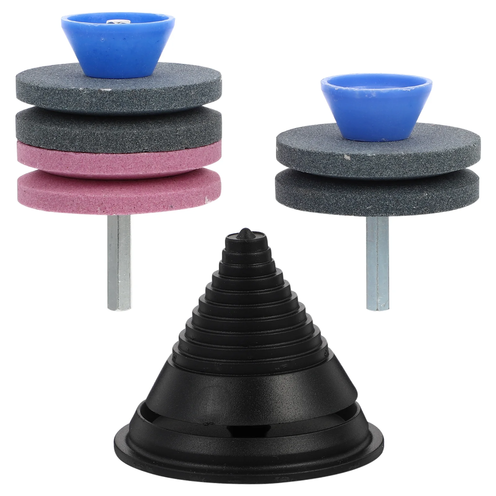 3pcs Mower Blades Sharpener Creative Durable Garden Balancer Tool Sharpener Grinding Head
3pcs Mower Blades Sharpener Creative Durable Garden Balancer Tool Sharpener Grinding Head