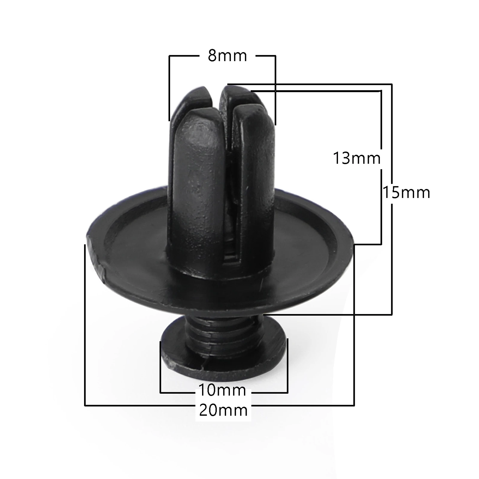 Areyourshop 20 PACK 8MM FAIRING PANEL TRIM CLIPS SCREW IN RIVETS CLIP MOTORCYCLE UNIVERSAL motor parts
Areyourshop 20 PACK 8MM FAIRING PANEL TRIM CLIPS SCREW IN RIVETS CLIP MOTORCYCLE UNIVERSAL motor parts