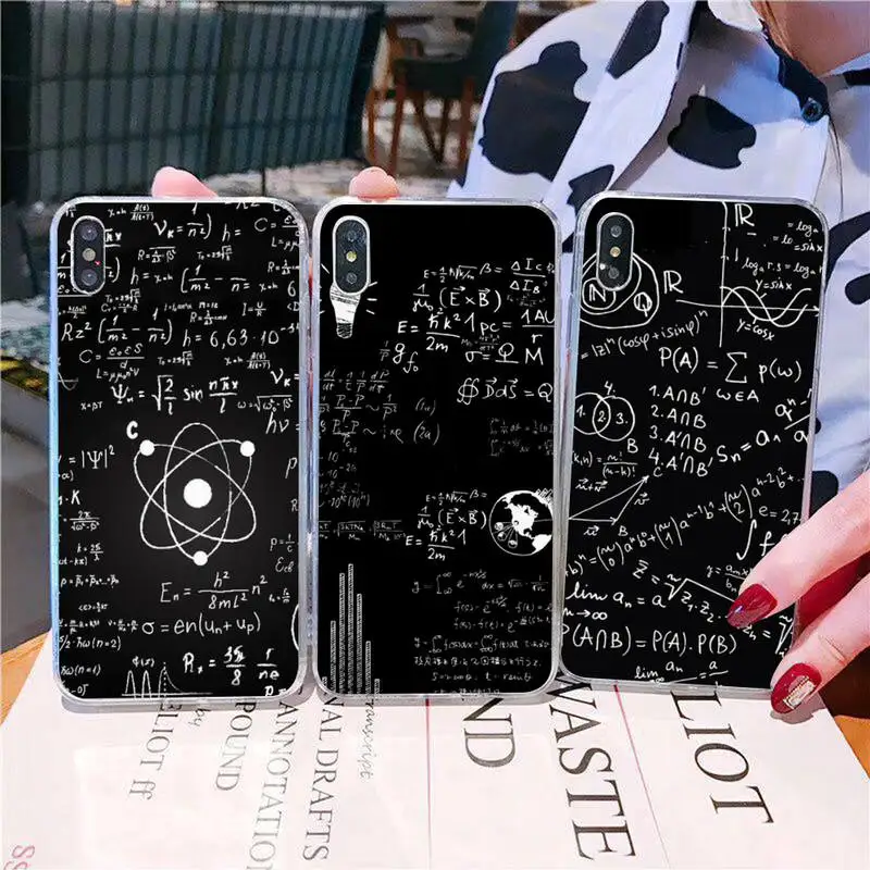 Physics Chemical Mathematics Phone Case for iPhone 11 12 13 Mini Pro Max 8 7 6 6S Plus X 5 SE 2020 XR XS Case shell
Physics Chemical Mathematics Phone Case for iPhone 11 12 13 Mini Pro Max 8 7 6 6S Plus X 5 SE 2020 XR XS Case shell