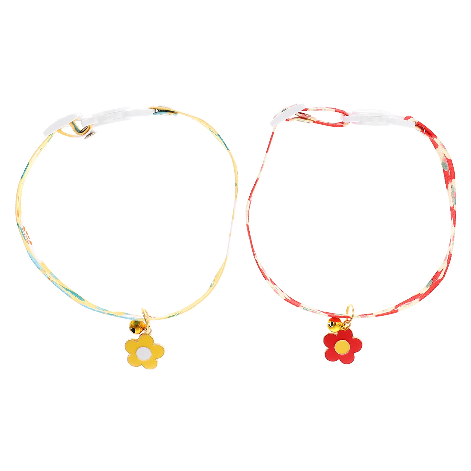 2Pcs Pet Neck Ornament Bell Design Pet Collar Decorative Pet Collar Flower Printing Pet Collar for Party Kitten Decor Puppy
2Pcs Pet Neck Ornament Bell Design Pet Collar Decorative Pet Collar Flower Printing Pet Collar for Party Kitten Decor Puppy
