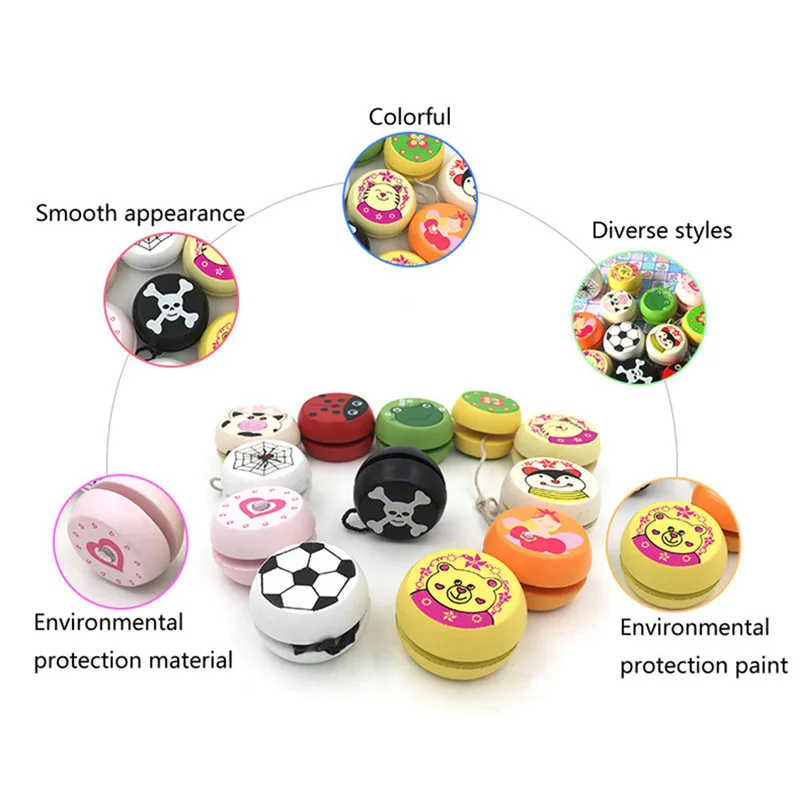 5cm Wooden Yo Yo Personality Creative Building Personality Sport Hobbies Classic Yoyo Toys For Children Christmas
5cm Wooden Yo Yo Personality Creative Building Personality Sport Hobbies Classic Yoyo Toys For Children Christmas