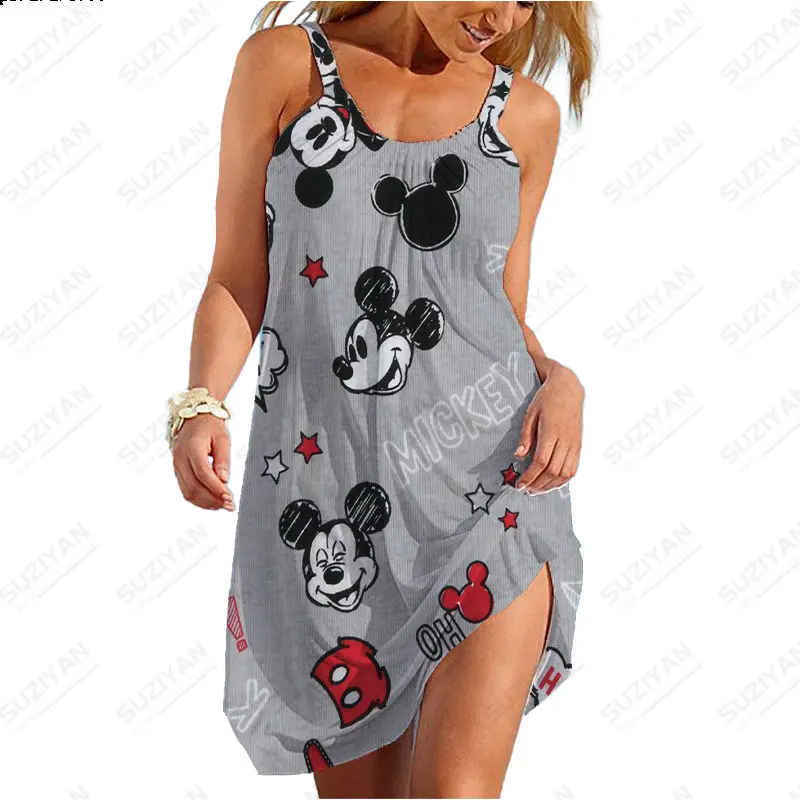 DisneyCute Cartoon 23 New Casual Dress Women's Elastic Strap Dress Loose and Comfortable Long Dress Plus Size 3D Print 5XL Girls 
DisneyCute Cartoon 23 New Casual Dress Women's Elastic Strap Dress Loose and Comfortable Long Dress Plus Size 3D Print 5XL Girls