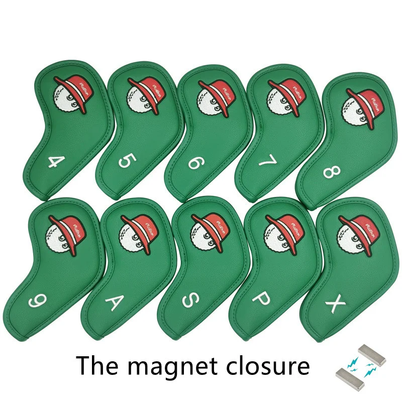 

the Magnet Closure Golf Iron Head Cover Iron Head Cover Wedge Cover 4-9 Aspx 10pcs Very Good Quality Golf Equipment