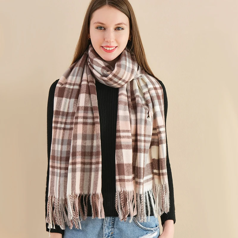 Plaid scarf autumn and winter thickened warm outside the shawl dual purpose men and women winter neck
Plaid scarf autumn and winter thickened warm outside the shawl dual purpose men and women winter neck