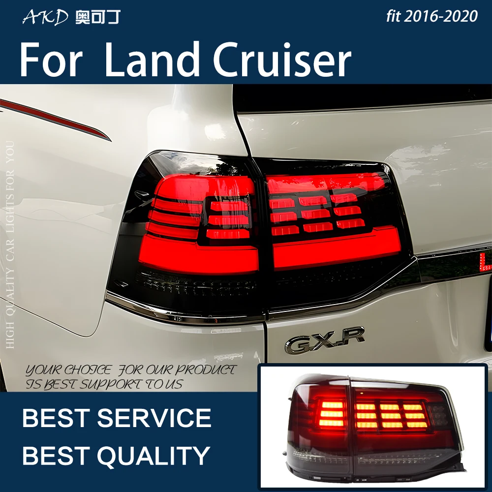 Автомобильные фары для Land Cruiser 2016-2020 светодиодный, автомобильные задние фары в сборе, обновленные, с высокой настройкой, комплект аксессуаров для динамической подсветки
Автомобильные фары для Land Cruiser 2016-2020 светодиодный, автомобильные задние фары в сборе, обновленные, с высокой настройкой, комплект аксессуаров для динамической подсветки