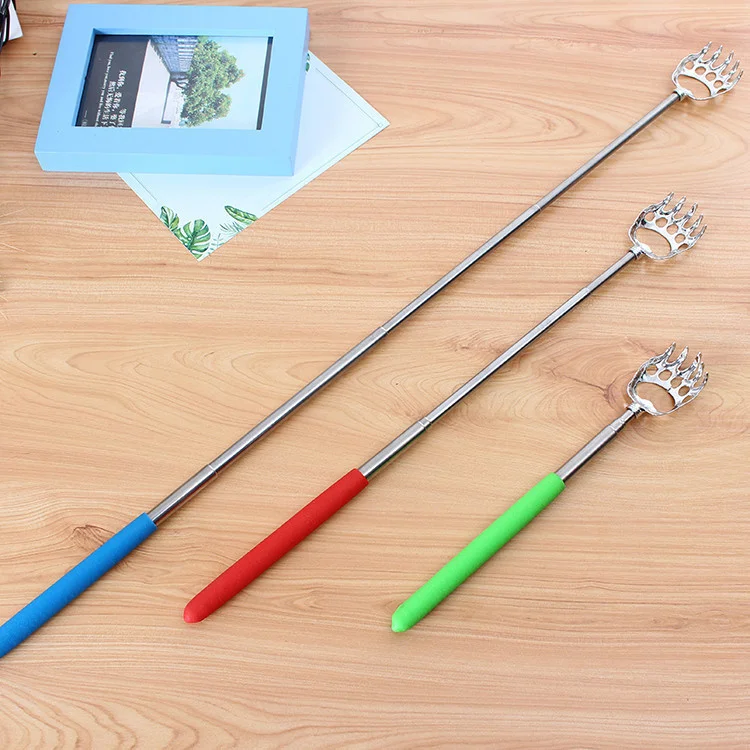 Bear Claw Does Not Ask for People Four section Telescopic Stainless Steel Tickle Old Man Le Xiaozi Tickle Rake Back Scratcher
Bear Claw Does Not Ask for People Four section Telescopic Stainless Steel Tickle Old Man Le Xiaozi Tickle Rake Back Scratcher
