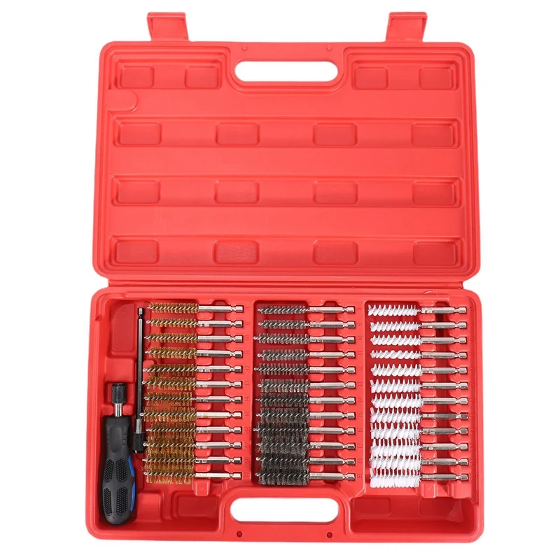 38Pc Brush Set Cleaning & Decarbonising Injector Tool Kit Steel Nylon Brass Cleaning Brush Set
38Pc Brush Set Cleaning & Decarbonising Injector Tool Kit Steel Nylon Brass Cleaning Brush Set