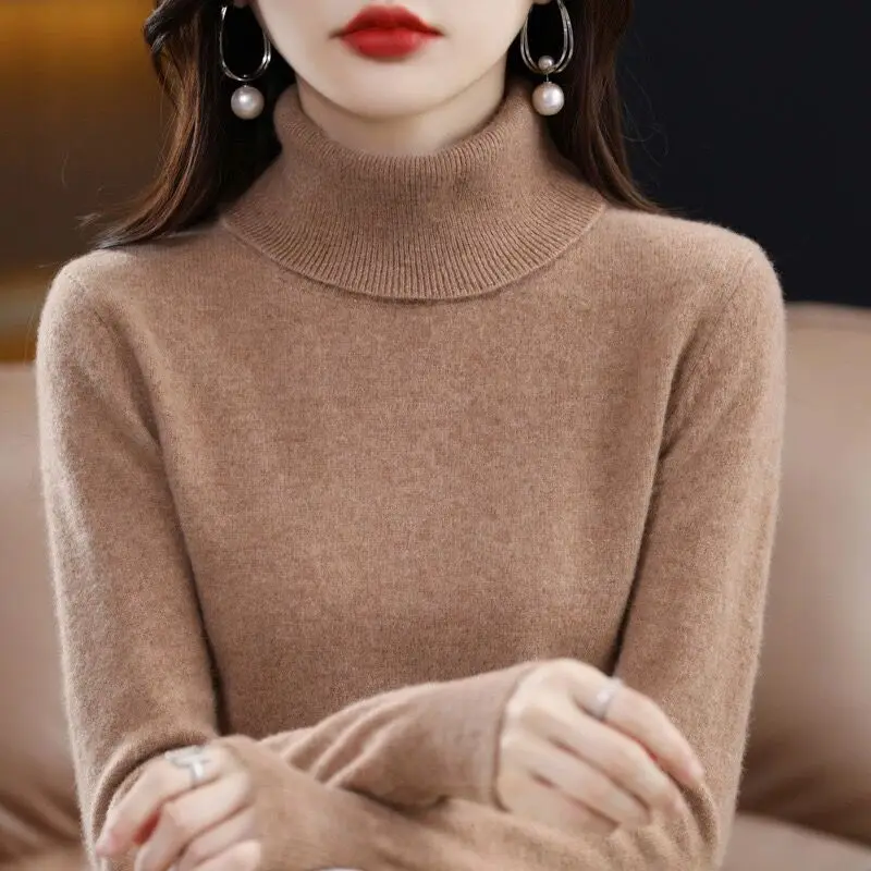 Turtleneck Sweater Women Pullovers Knit Sweater Oversize Sweater Thick Warm Women's Jumper Knitted Winter Clothes Women Sweaters
Turtleneck Sweater Women Pullovers Knit Sweater Oversize Sweater Thick Warm Women's Jumper Knitted Winter Clothes Women Sweaters