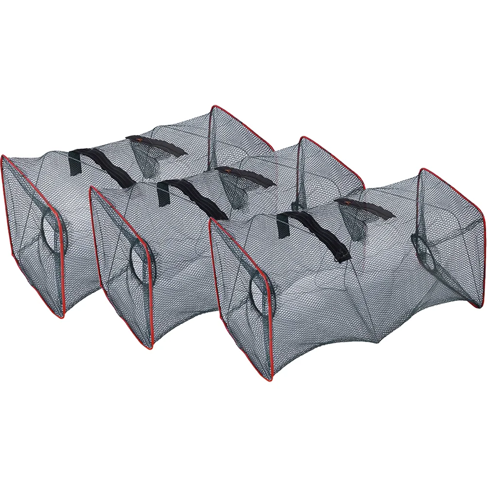 3 Pcs Fishing Shrimp Trap Folding Net Fishnets Nylon Crawfish Trout Lure Crayfish catcher
3 Pcs Fishing Shrimp Trap Folding Net Fishnets Nylon Crawfish Trout Lure Crayfish catcher