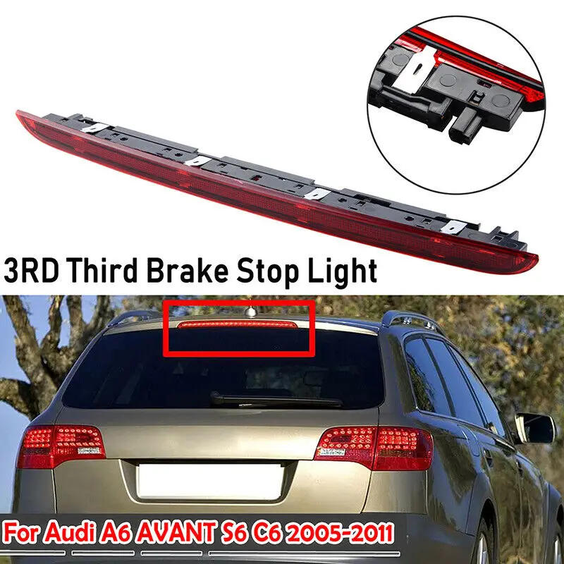 LED 3RD Third Brake Light High Level Rear Stop Lamp Tail Light Red Lens For Audi A6 Avant C6 2005-2011 4F9945097
LED 3RD Third Brake Light High Level Rear Stop Lamp Tail Light Red Lens For Audi A6 Avant C6 2005-2011 4F9945097