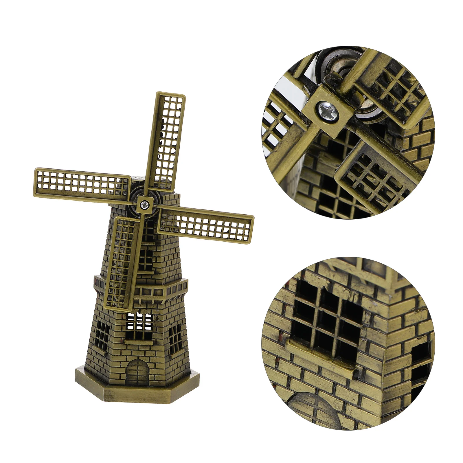 Windmill Decor Metal Statue Model Ornament Home Windmills Decoration Figurine Farmhouse Decorative Shelf Garden Holland
Windmill Decor Metal Statue Model Ornament Home Windmills Decoration Figurine Farmhouse Decorative Shelf Garden Holland