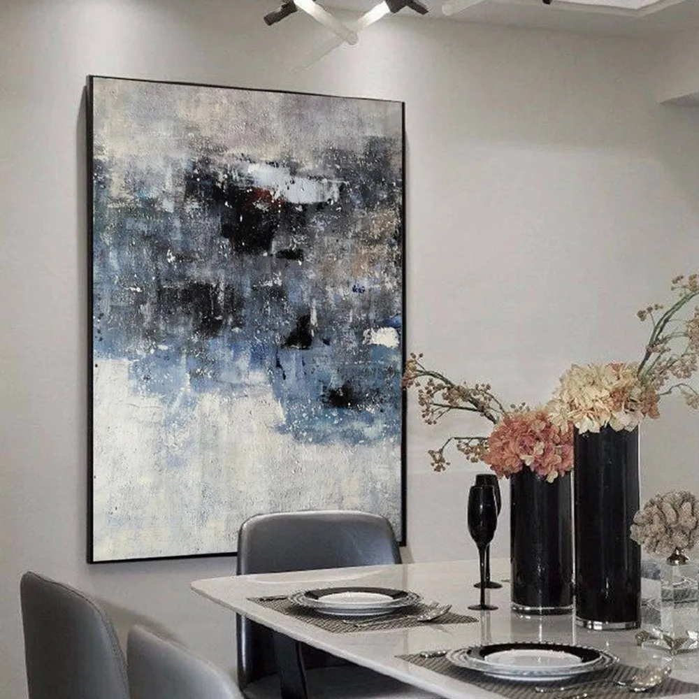 dark blue painting Decorative Mural Unframe Acrylic Hanging For Living Room Bedroom Wall Art
dark blue painting Decorative Mural Unframe Acrylic Hanging For Living Room Bedroom Wall Art