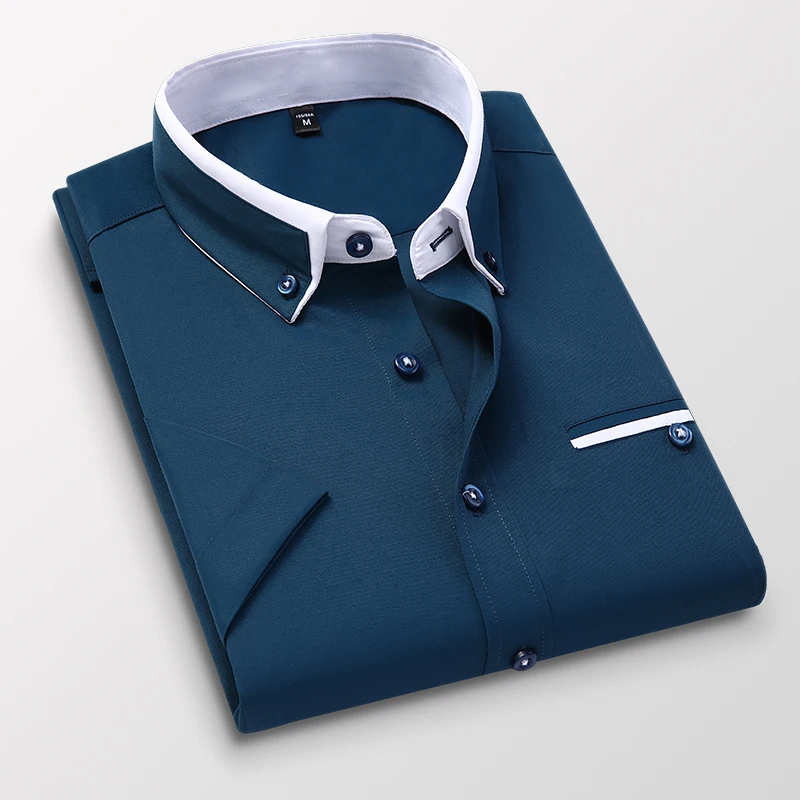 4XL 5XL Shirts Men's Summer Casual Short-sleeved Shirt/Male Slim Fit Fashion Business High Quality Leisure Shirts Brand Clothing
4XL 5XL Shirts Men's Summer Casual Short-sleeved Shirt/Male Slim Fit Fashion Business High Quality Leisure Shirts Brand Clothing