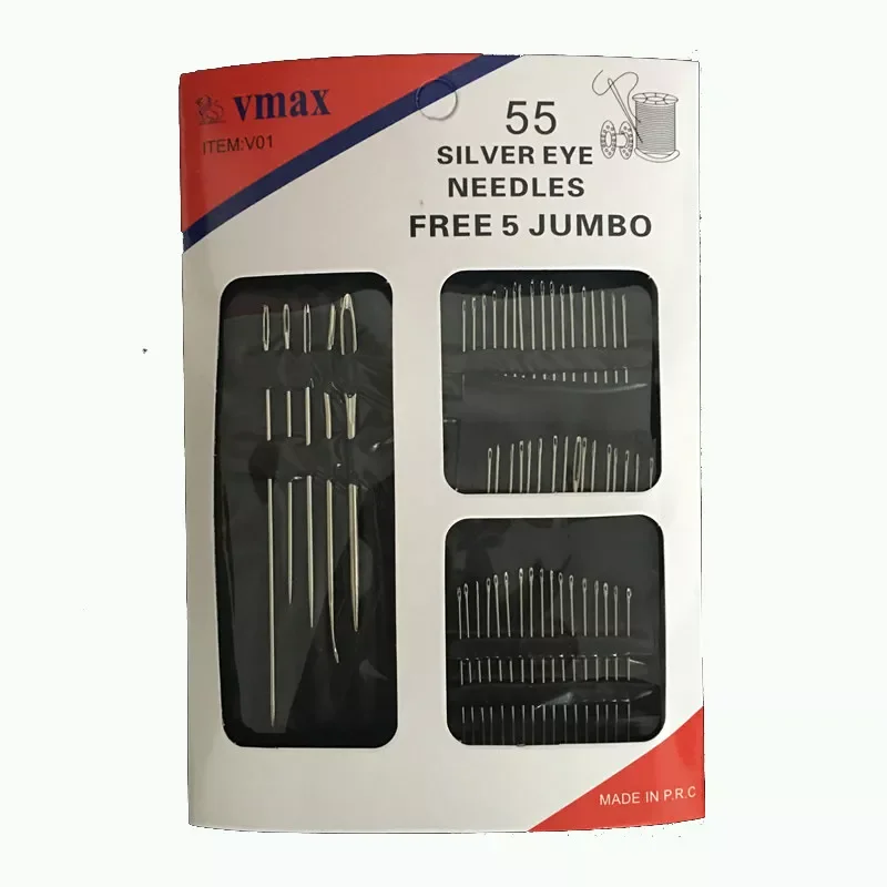 1Set(55PCs) Stainless Steel Sewing Needles Sewing Pins Set Home DIY Crafts Household Sewing Accessories -25
1Set(55PCs) Stainless Steel Sewing Needles Sewing Pins Set Home DIY Crafts Household Sewing Accessories -25