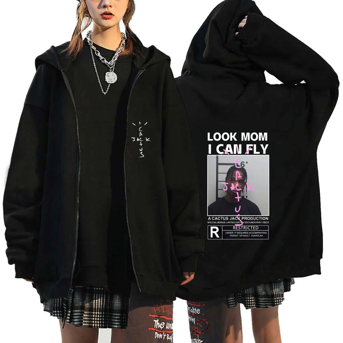 Dark Style crazes Men and women Hoodie Zip Up Hoodies Sweatshirts Hoodie Men Sportswear Cosplay Clothes
Dark Style crazes Men and women Hoodie Zip Up Hoodies Sweatshirts Hoodie Men Sportswear Cosplay Clothes