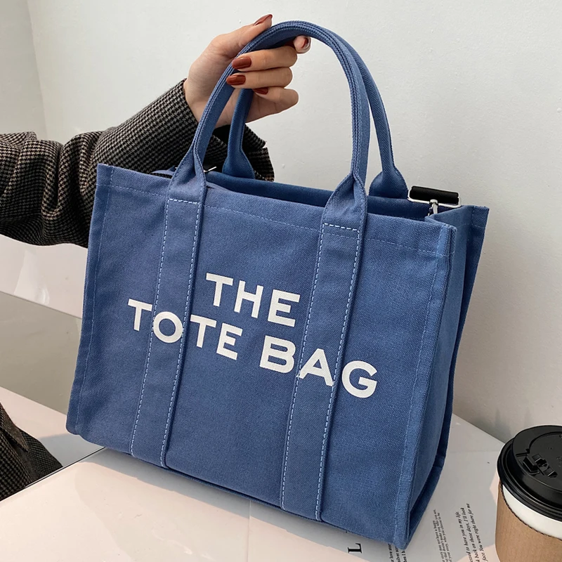 Casual CanvasLarge Capacity Tote Women Handbags Designer Brand Letters Shoulder Crossbody Bags Luxury Big Shopper Bag Purse 2021
Casual CanvasLarge Capacity Tote Women Handbags Designer Brand Letters Shoulder Crossbody Bags Luxury Big Shopper Bag Purse 2021