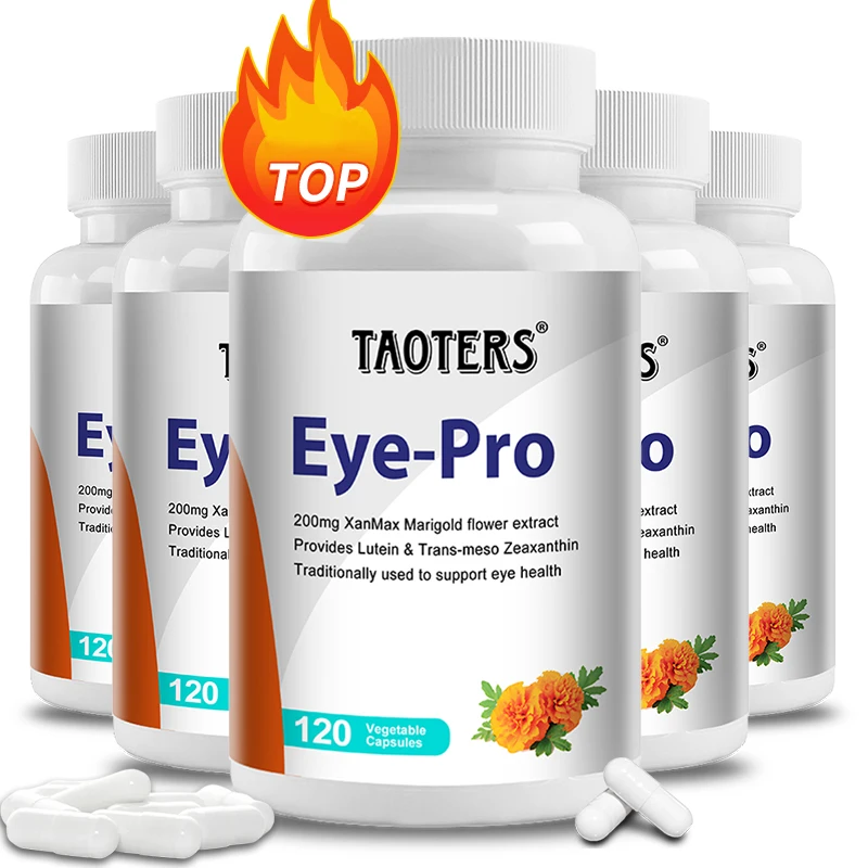 

Improve Eyesight Supplement Capsules Lutein Calendula-protect Eyesight Prevent Myopia Relieve Eye Pressure Fatigue Dryness