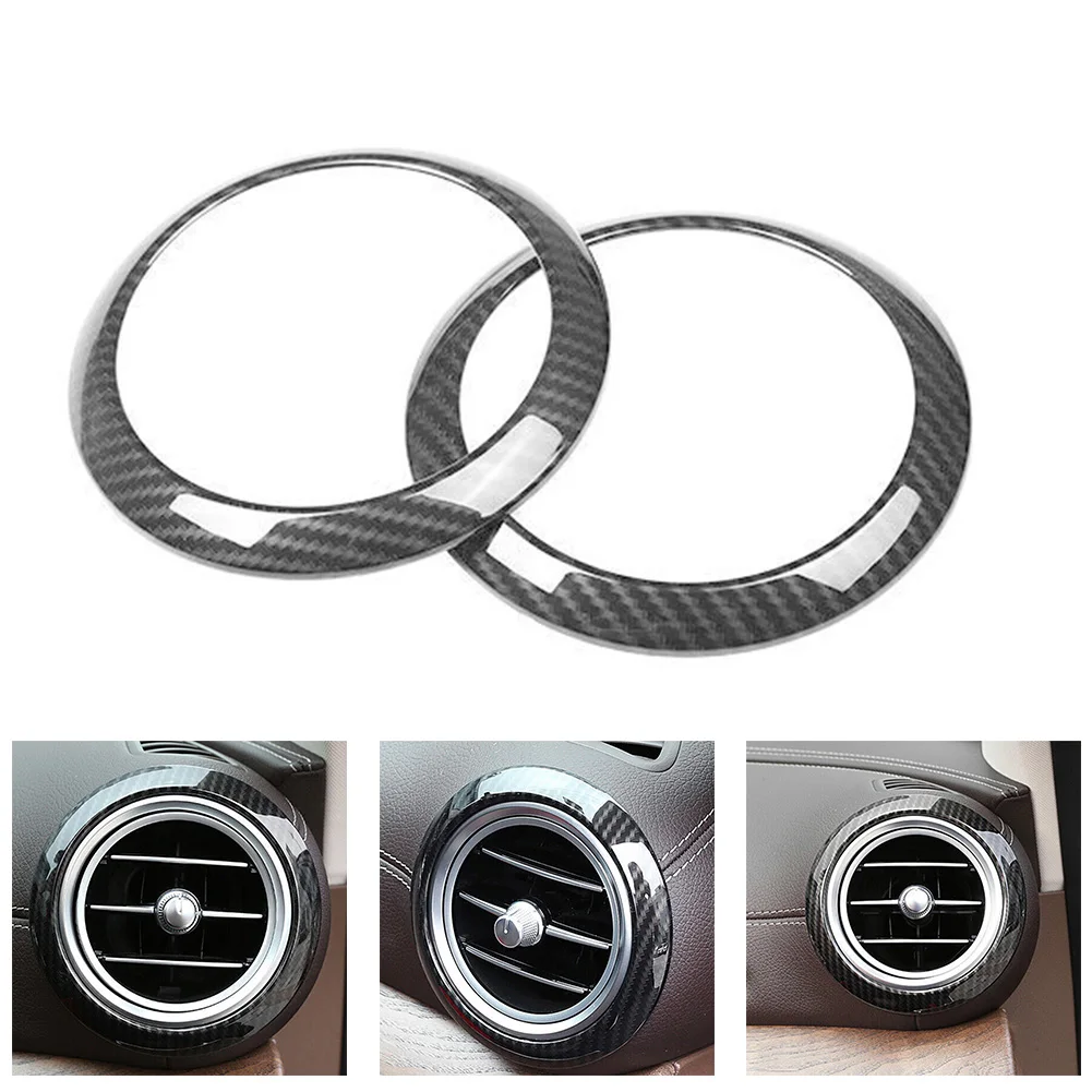 2Pcs Car Air Vent Outlet Ring Cover Frame Trim For Mercedes For Benz E Class W213 2016-2018 Year Carbon Fiber Car AC Outlet Trim
2Pcs Car Air Vent Outlet Ring Cover Frame Trim For Mercedes For Benz E Class W213 2016-2018 Year Carbon Fiber Car AC Outlet Trim