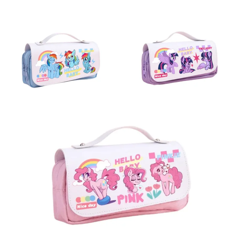 Cartoon animation storage bag My Little Pony large capacity creative stationery box pencil bag student stationery children gift
Cartoon animation storage bag My Little Pony large capacity creative stationery box pencil bag student stationery children gift