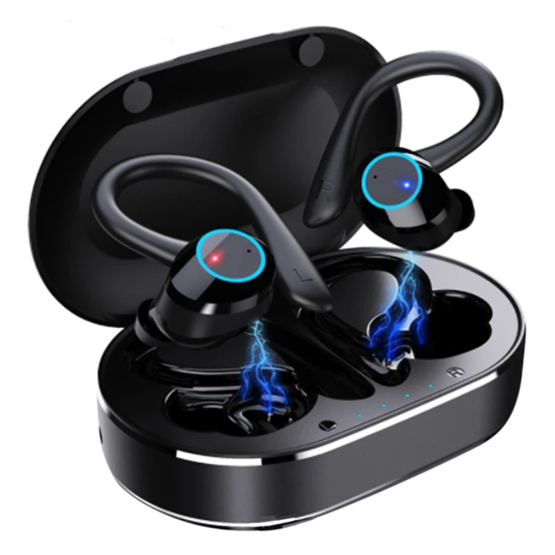 Беспроводные наушники-вкладыши Bluetooth наушники-вкладыши время игры с зарядным чехлом для бега
Беспроводные наушники-вкладыши Bluetooth наушники-вкладыши время игры с зарядным чехлом для бега