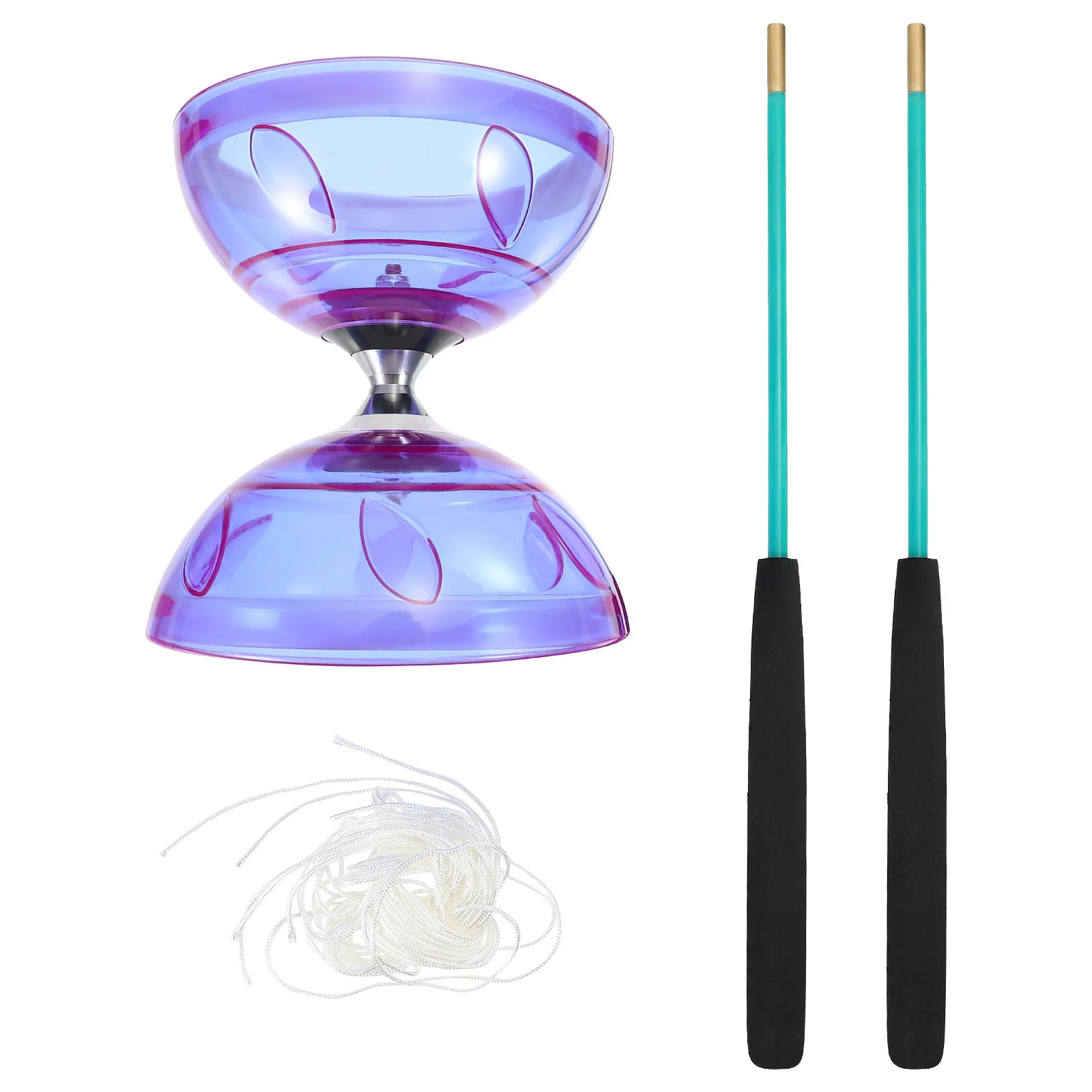 1 Set Kid's Chinese Yo-yo Professional Fitness Diabolo Juggling Toys 
1 Set Kid's Chinese Yo-yo Professional Fitness Diabolo Juggling Toys