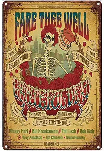 Retro Design Fare Thee Well Tin Metal Signs Wall Art | Thick Tinplate Print Poster Wall Decoration
Retro Design Fare Thee Well Tin Metal Signs Wall Art | Thick Tinplate Print Poster Wall Decoration