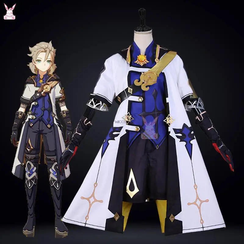 Genshin Impact Albedo Cosplay Costume Wigs Shoes Anime Game Uniforms Halloween Carnival Man Outfits Genshin Impact Costume
Genshin Impact Albedo Cosplay Costume Wigs Shoes Anime Game Uniforms Halloween Carnival Man Outfits Genshin Impact Costume