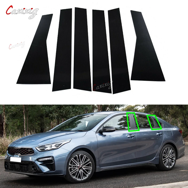 Car Pillar Posts Door Window Cover Trim BC Column Sticker for Kia Forte Sedan/Hatchback K3 Cerato 2019-2023 Exterior Accessories
Car Pillar Posts Door Window Cover Trim BC Column Sticker for Kia Forte Sedan/Hatchback K3 Cerato 2019-2023 Exterior Accessories