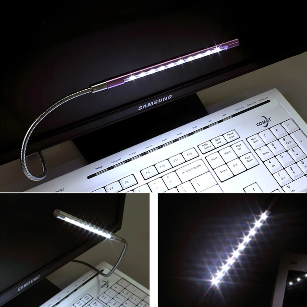 Mini USB Led Computer Light Metal Flexible Table Lamps Desk Bed Beside Reading PC Power Bank Laptop Keyboard Book Night Lighting
Mini USB Led Computer Light Metal Flexible Table Lamps Desk Bed Beside Reading PC Power Bank Laptop Keyboard Book Night Lighting