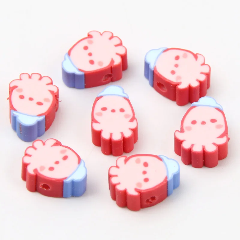 Бусины из полимерной глины «Осьминог», 20/50/100 шт. 
Бусины из полимерной глины «Осьминог», 20/50/100 шт.