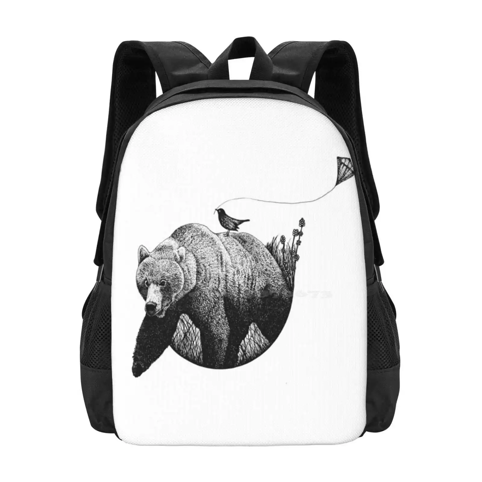When Bear Left Bear Hot Sale Backpack Fashion Bags Animals Nursery Art Children Illustration Black And White Ink Sketch Hand
When Bear Left Bear Hot Sale Backpack Fashion Bags Animals Nursery Art Children Illustration Black And White Ink Sketch Hand