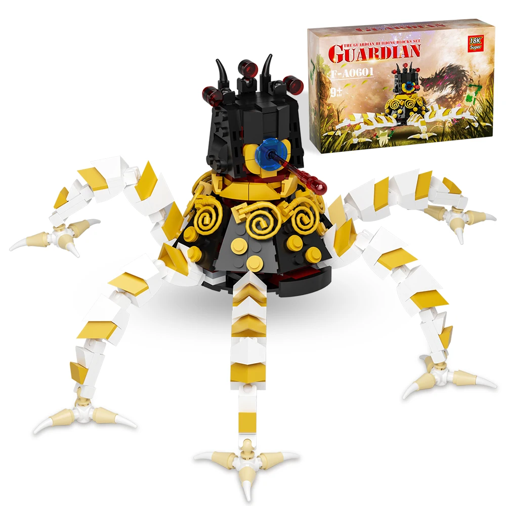 Moc Breath of the Wild Guardian Of Zeldaed DIY Building Block Game Multi Foot Monster Brick Toys Children Birthday Gifts
Moc Breath of the Wild Guardian Of Zeldaed DIY Building Block Game Multi Foot Monster Brick Toys Children Birthday Gifts