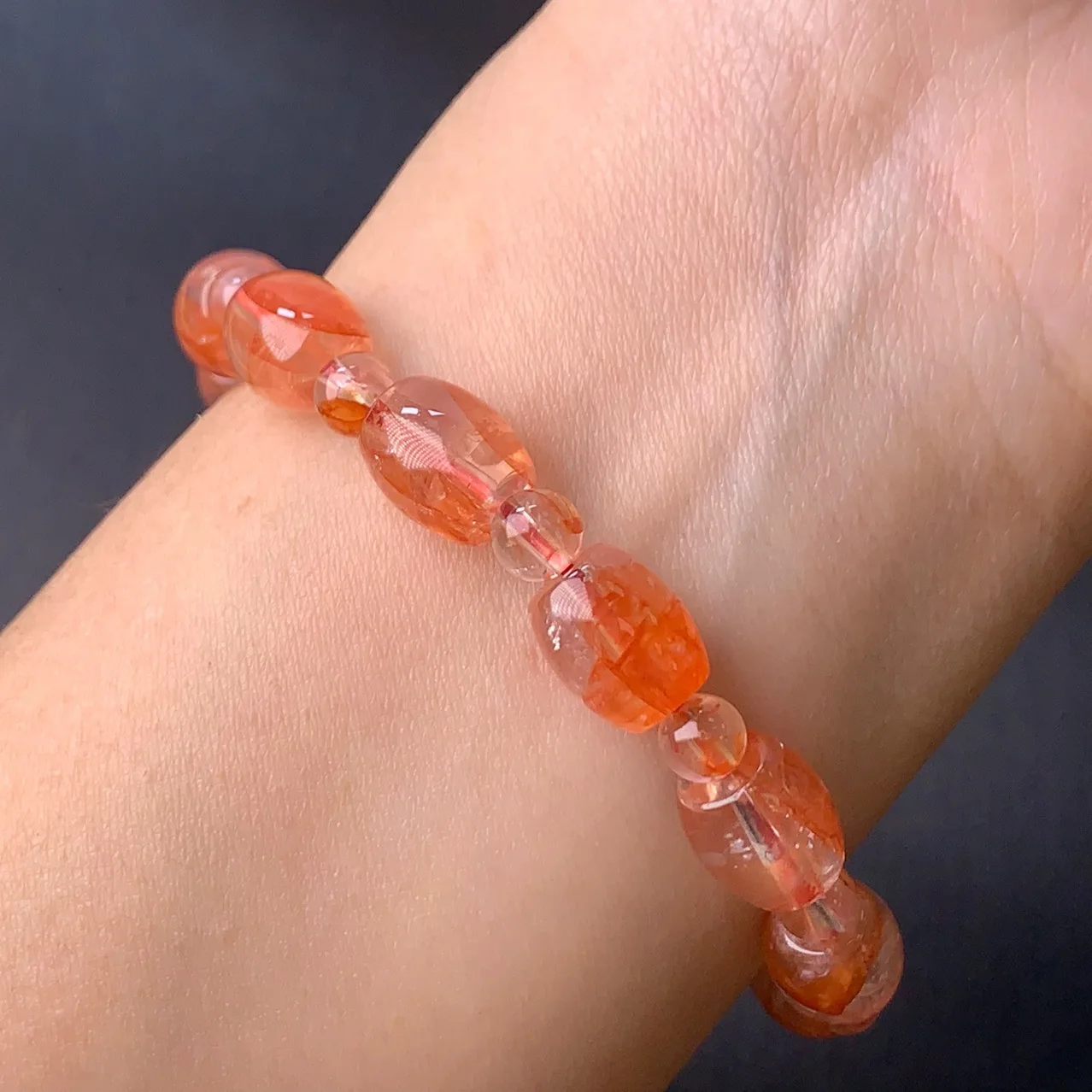 Genuine Gelatinous Flower Crystal Natural Stone Beaded Bracelet for Women handmade healing crystal gems beads bracelet jewelry
Genuine Gelatinous Flower Crystal Natural Stone Beaded Bracelet for Women handmade healing crystal gems beads bracelet jewelry