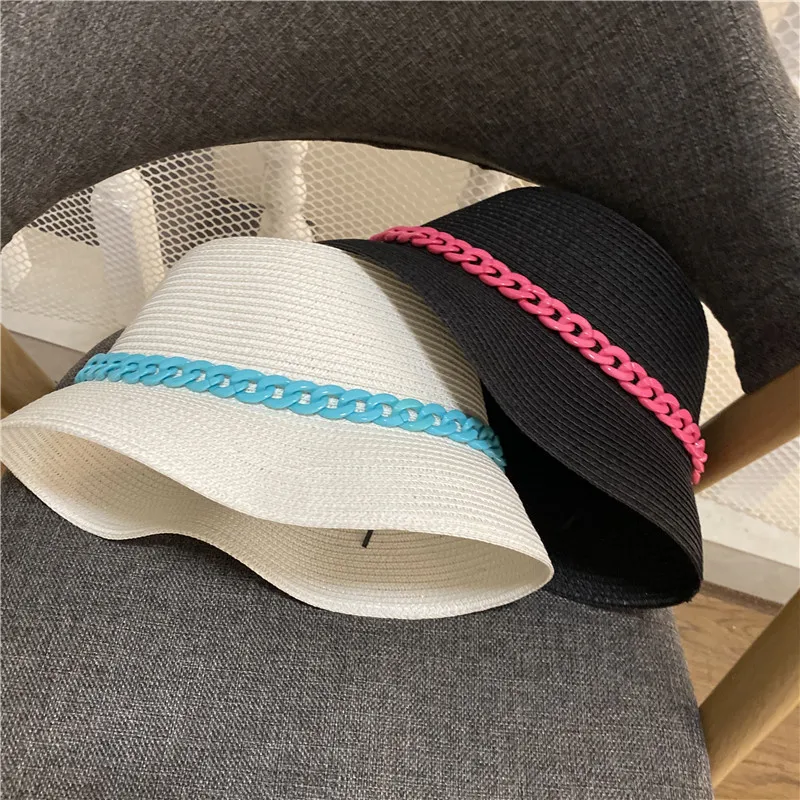 Color chain bucket hats web celebrity female xia han edition retro bucket hat holiday leisure sunscreen fisherman hathigh qualit
Color chain bucket hats web celebrity female xia han edition retro bucket hat holiday leisure sunscreen fisherman hathigh qualit
