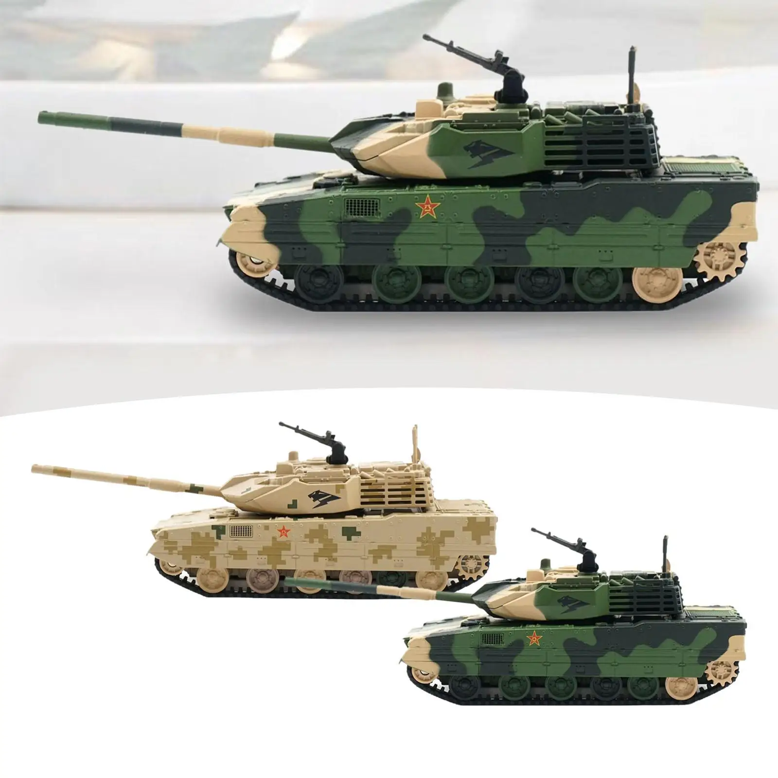 1/64 Armored Light Tank Model Tracked Crawler Chariot for Gift Boys Children 
1/64 Armored Light Tank Model Tracked Crawler Chariot for Gift Boys Children