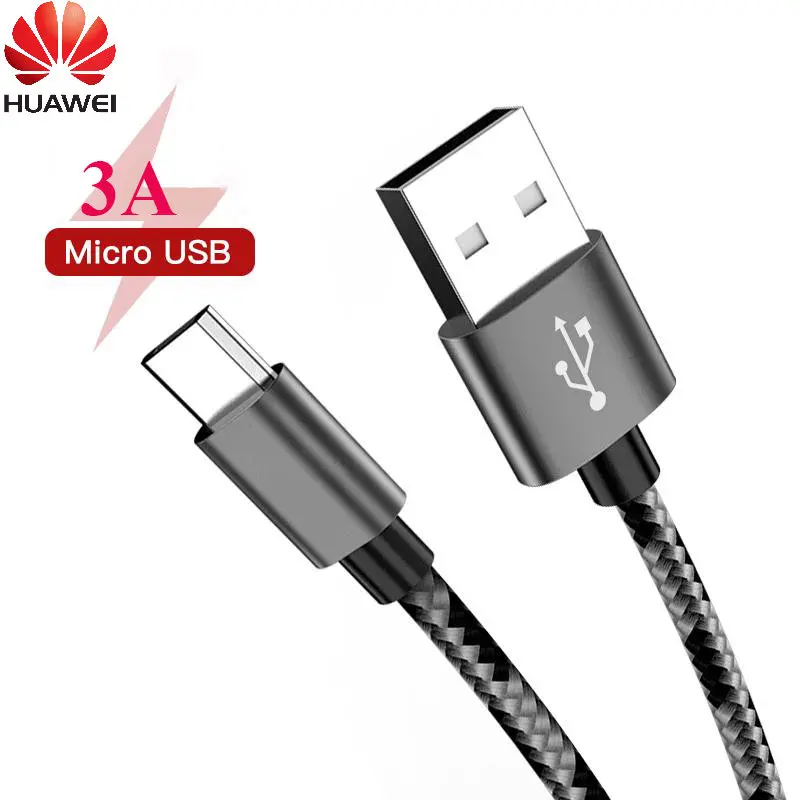 Huawei 3A Micro USB Cable Fast Charging Phone Charger adapter Data Cabel For Samsung Xiaomi Andriod Microusb Cables
Huawei 3A Micro USB Cable Fast Charging Phone Charger adapter Data Cabel For Samsung Xiaomi Andriod Microusb Cables