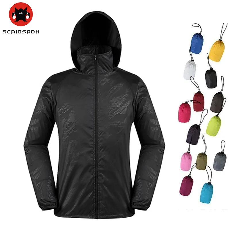 SCRIOSADH Camping Waterproof Rain Jacket Outdoor Men Women Running Hiking Sun Protection Clothing Outdoor Quick Dry Windbreakers
SCRIOSADH Camping Waterproof Rain Jacket Outdoor Men Women Running Hiking Sun Protection Clothing Outdoor Quick Dry Windbreakers