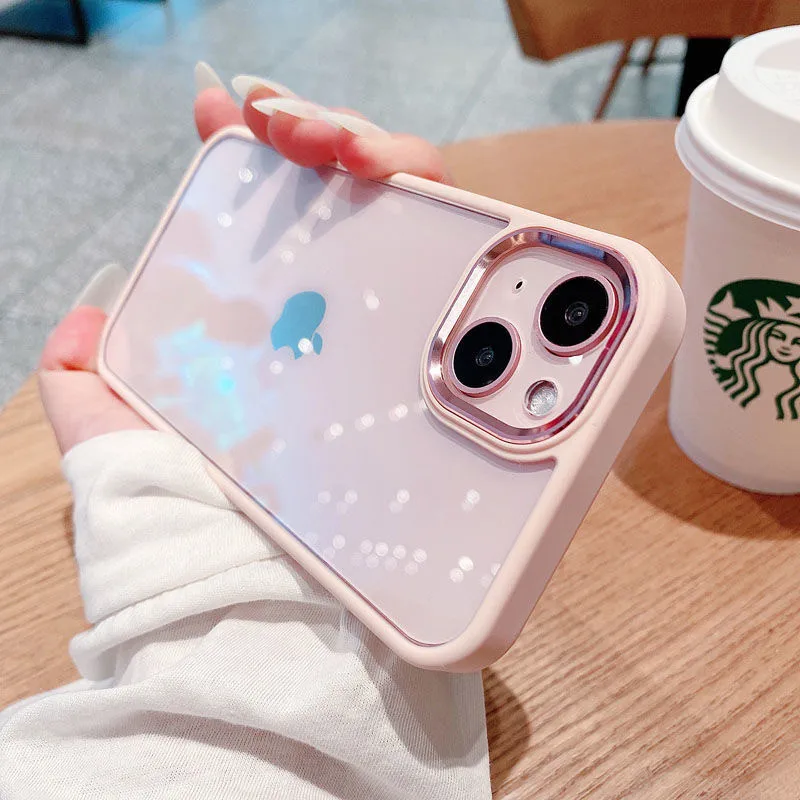 Luxury Metal Lens Camera Protection Transparent Shockproof Case For iphone 13 Pro Max 12 Pro Max 11 Pro Pink Color Clear Cover
Luxury Metal Lens Camera Protection Transparent Shockproof Case For iphone 13 Pro Max 12 Pro Max 11 Pro Pink Color Clear Cover