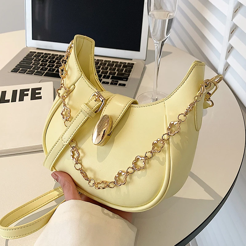 Retro Casual Women PU Leather Underarm Shoulder Bags For Women 2022 Summer Luxury Female Solid Color Chain Handbag
Retro Casual Women PU Leather Underarm Shoulder Bags For Women 2022 Summer Luxury Female Solid Color Chain Handbag