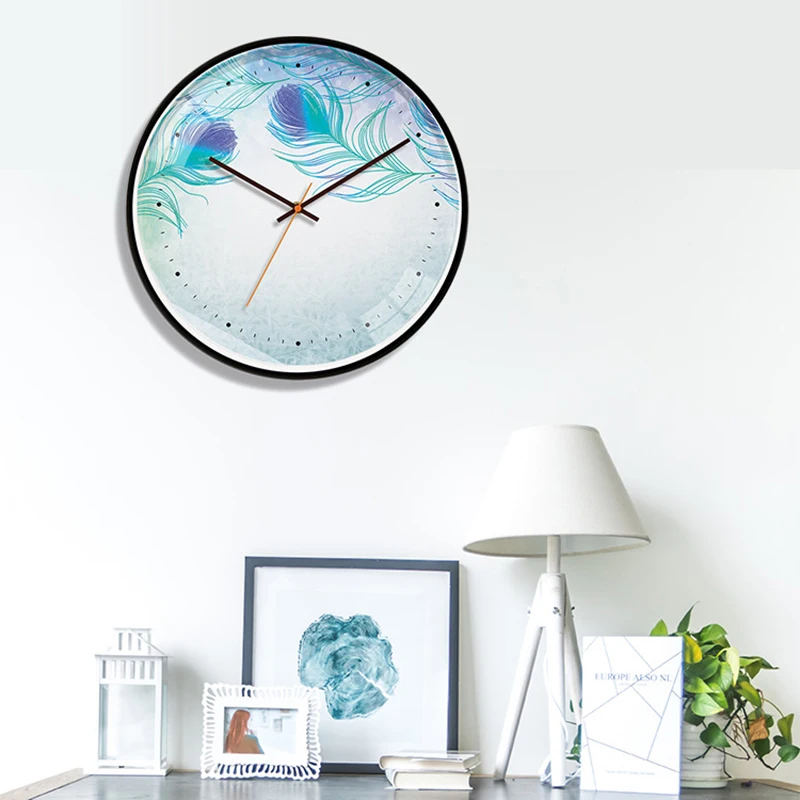 Beautiful Peacock Silent Wall Clock Metal Clock Living Room Bedroom Clocks Wall Home Decor Wall Watch Creative Reloj Cocina Pare
Beautiful Peacock Silent Wall Clock Metal Clock Living Room Bedroom Clocks Wall Home Decor Wall Watch Creative Reloj Cocina Pare