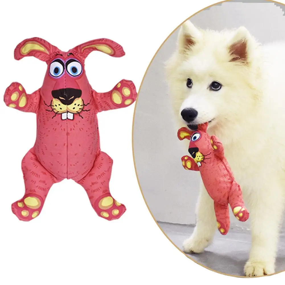 Pet Dog Cartoon Chewing Toys Bite-resistant Tear-resistant Squeaky Chew Teething Molar Interactive Sounds Training Toy Wholesale
Pet Dog Cartoon Chewing Toys Bite-resistant Tear-resistant Squeaky Chew Teething Molar Interactive Sounds Training Toy Wholesale