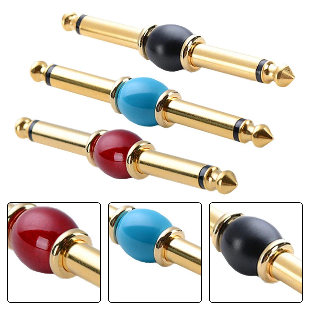 6.35 Mm Guitar Effects Pedal Adapter 1/4 Inch Male To Male Mono Plug Connector Metal Audio Adaptor Pedal Board Accessories
6.35 Mm Guitar Effects Pedal Adapter 1/4 Inch Male To Male Mono Plug Connector Metal Audio Adaptor Pedal Board Accessories