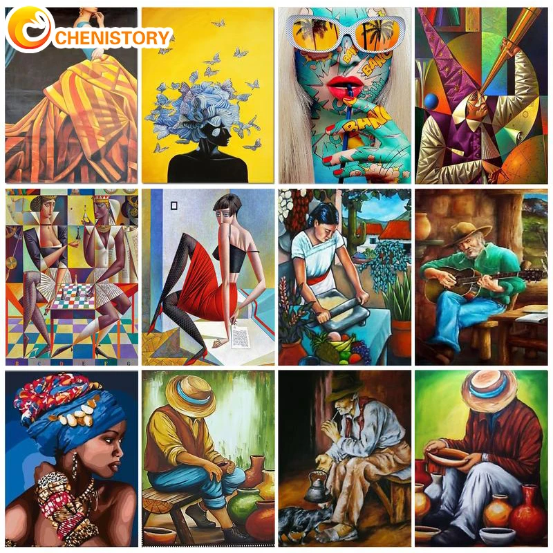 CHENISTORY DIY Painting By Numbers Kits 60x75cm Acrylic Paint By Numbers For Adults Figure Girl Modern Wall Home Decor Gift
CHENISTORY DIY Painting By Numbers Kits 60x75cm Acrylic Paint By Numbers For Adults Figure Girl Modern Wall Home Decor Gift