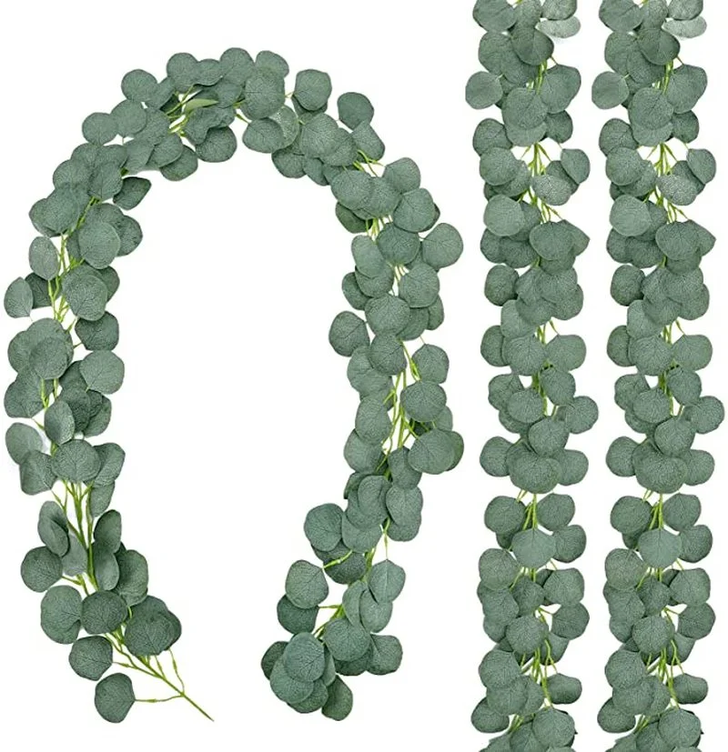 200cm Artificial Eucalyptus Garland Green Plant Willow Vines Twigs Leaves Flowers Wedding for Home Garden Decor DIY Bouquet
200cm Artificial Eucalyptus Garland Green Plant Willow Vines Twigs Leaves Flowers Wedding for Home Garden Decor DIY Bouquet